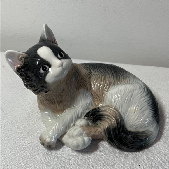 zillermahler Other - Zillermalher Vintage Porcelain Figurine Figure Cat Siamese Statue Marked